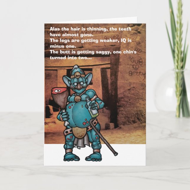 TARJETA CUMPLEAÑOS BÁRBARO (Anverso)