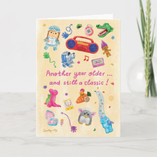 Tarjeta Cumpleaños Bebé de los 90