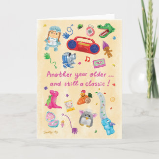 Tarjeta Cumpleaños Bebé de los 90