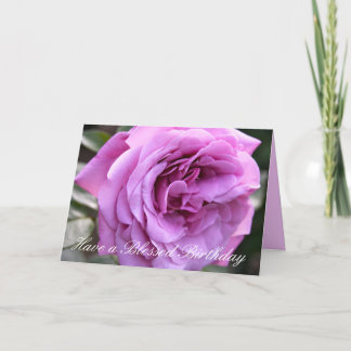 Tarjeta Cumpleaños bendecido