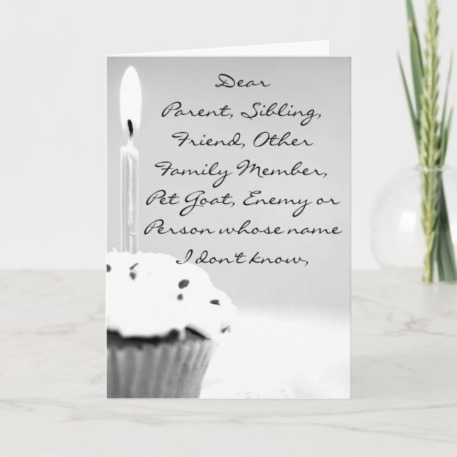 Tarjeta Cumpleaños Bulk (Anverso)