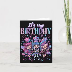 Tarjeta Cumpleaños Chicas Kpop Lindo Música Coreana Fiesta