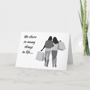 TARJETA **CUMPLEAÑOS COMPARTIDOS** CON MI ***MEJOR AMIGO**