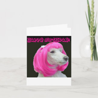 Tarjeta Cumpleaños con Bowie