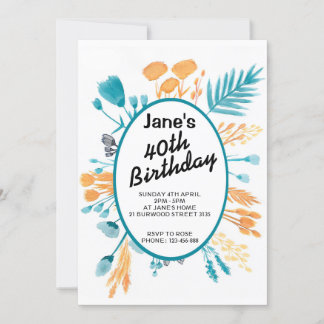 Tarjeta cumpleaños con diseño original
