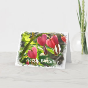 Tarjeta Cumpleaños Corazones Sangrantes