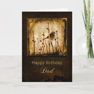 Tarjeta Cumpleaños - DAD - Naturaleza/Espárragos
