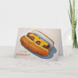 Tarjeta Cumpleaños: Dawg de la divinidad caliente: pintura