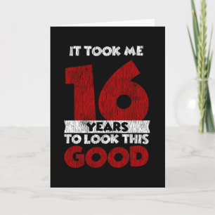 Tarjeta Cumpleaños De 16 Años Me Tomó Verse Bien Cumpleaño