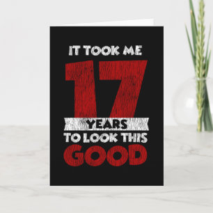 Tarjeta Cumpleaños De 17 Años Me Tomó Verse Bien 17 Cumple