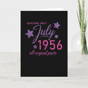 Tarjeta Cumpleaños de 1956