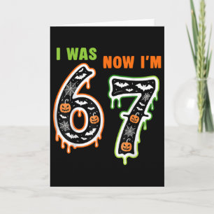 Tarjeta Cumpleaños de 7 Años Era 6 Ahora Tengo 7 67 Meme P