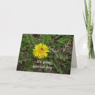 Tarjeta Cumpleaños de Abeja Para Todos