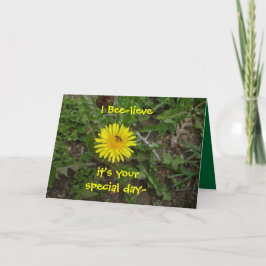 Tarjeta Cumpleaños De Abejas Para Todos