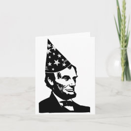 Tarjeta Cumpleaños de Abraham Lincoln