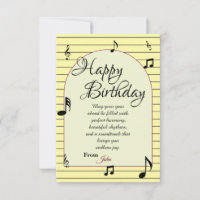 Cumpleaños de amante de la música