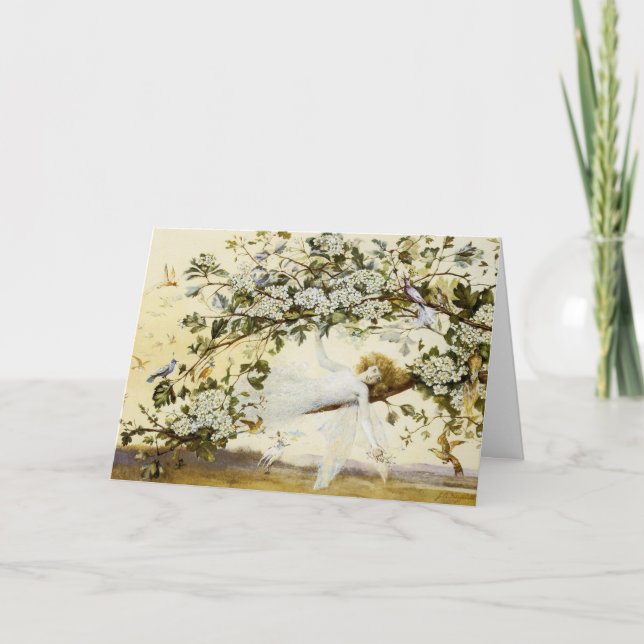 Tarjeta Cumpleaños de Ariel del ` de Fitzgerald' (Anverso)