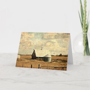 Tarjeta Cumpleaños de Barn y Silo