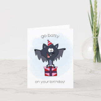 Tarjeta Cumpleaños de Batty