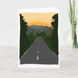 Tarjeta Cumpleaños de California Sunset