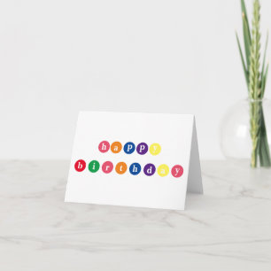 Tarjeta Cumpleaños de Candy Carta