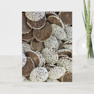 Tarjeta cumpleaños de caramelos no pareil