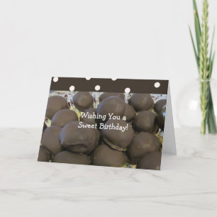 Tarjeta Cumpleaños de Chocolates Decadentes
