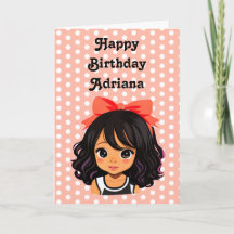 Cumpleaños de Coral Chica Personalizado