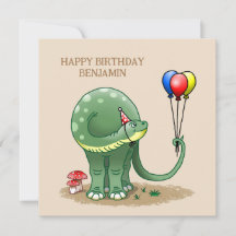 Cumpleaños de dinosaurio con globos