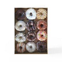 Cumpleaños de docenas de donuts