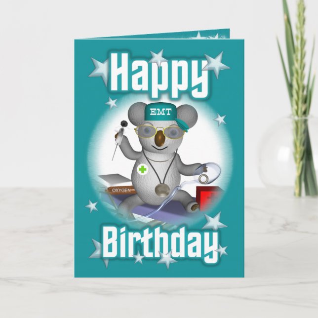 Tarjeta Cumpleaños de EMT Koala (Anverso)