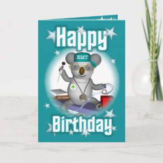 Tarjeta Cumpleaños de EMT Koala
