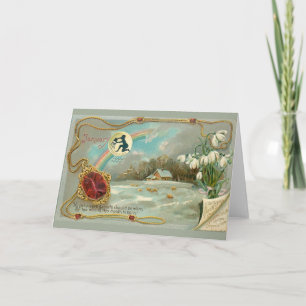 Tarjeta Cumpleaños de enero