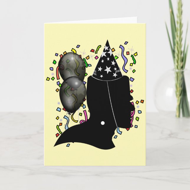 Tarjeta Cumpleaños de Frankenstein (Anverso)