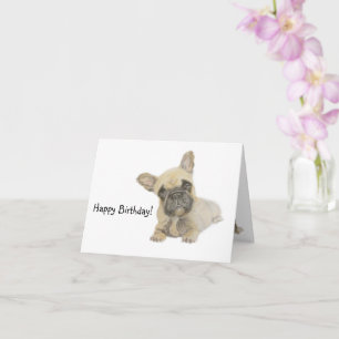 Tarjeta Cumpleaños de Frenchie