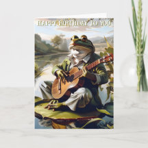Cumpleaños de Frog Minstrel