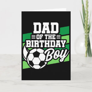 Tarjeta Cumpleaños de fútbol - Cumpleaños Papá - Cumpleaño