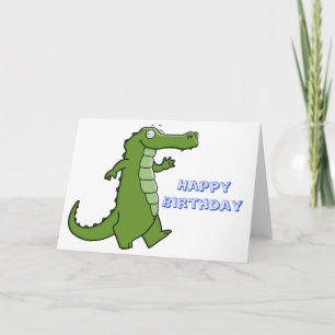 Tarjeta Cumpleaños de Gator