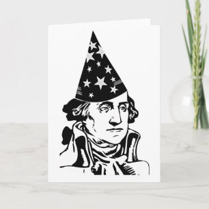Tarjeta Cumpleaños de George Washington
