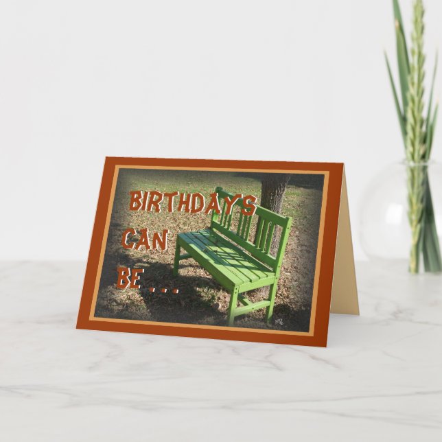 Tarjeta Cumpleaños de GreenBench o cualquier otro personal (Anverso)