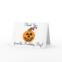 Cumpleaños de Halloween Niño Gracias Globos de Cal