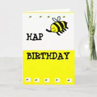 Cumpleaños de HAP "BEE"