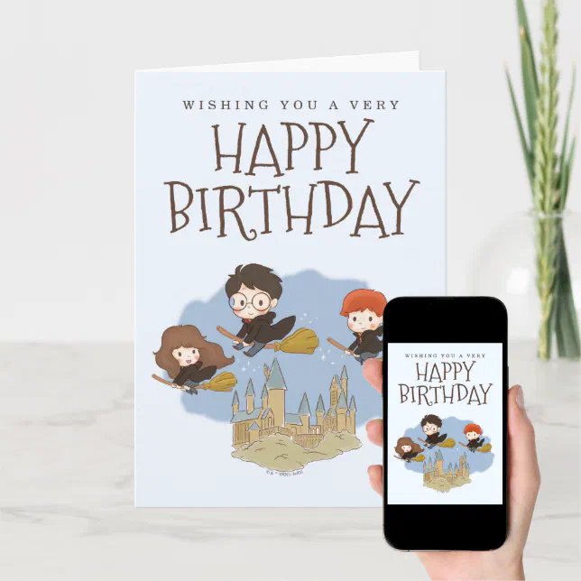  Tarjeta de Harry Potter de 5 años, tarjeta de feliz cumpleaños  de Harry Potter, tarjeta de cumpleaños de Harry Potter Age 5, tarjeta de  cumpleaños de 5º cumpleaños : Productos de Oficina