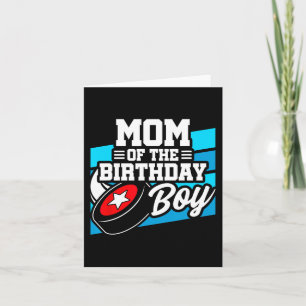 Tarjeta Cumpleaños de hockey - Madre de cumpleaños - Nacim