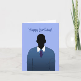 Tarjeta Cumpleaños de hombres afroamericanos personalizabl