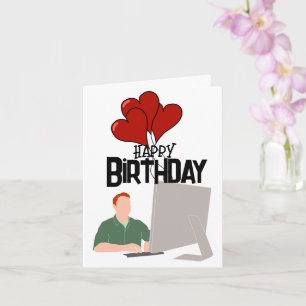 Tarjeta Cumpleaños de ingeniero de software