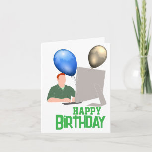 Tarjeta Cumpleaños de ingeniero de software