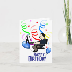 Tarjeta Cumpleaños de ingeniero de software