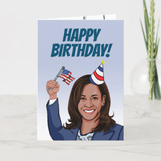Tarjeta Cumpleaños de Kamala Harris