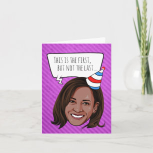Tarjeta Cumpleaños de Kamala Harris
